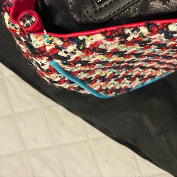 Karl Lagerfeld Multicolor Tweed Shoulder Bag MAKE an OFFER!!!😀 - Picture 7 of 9
